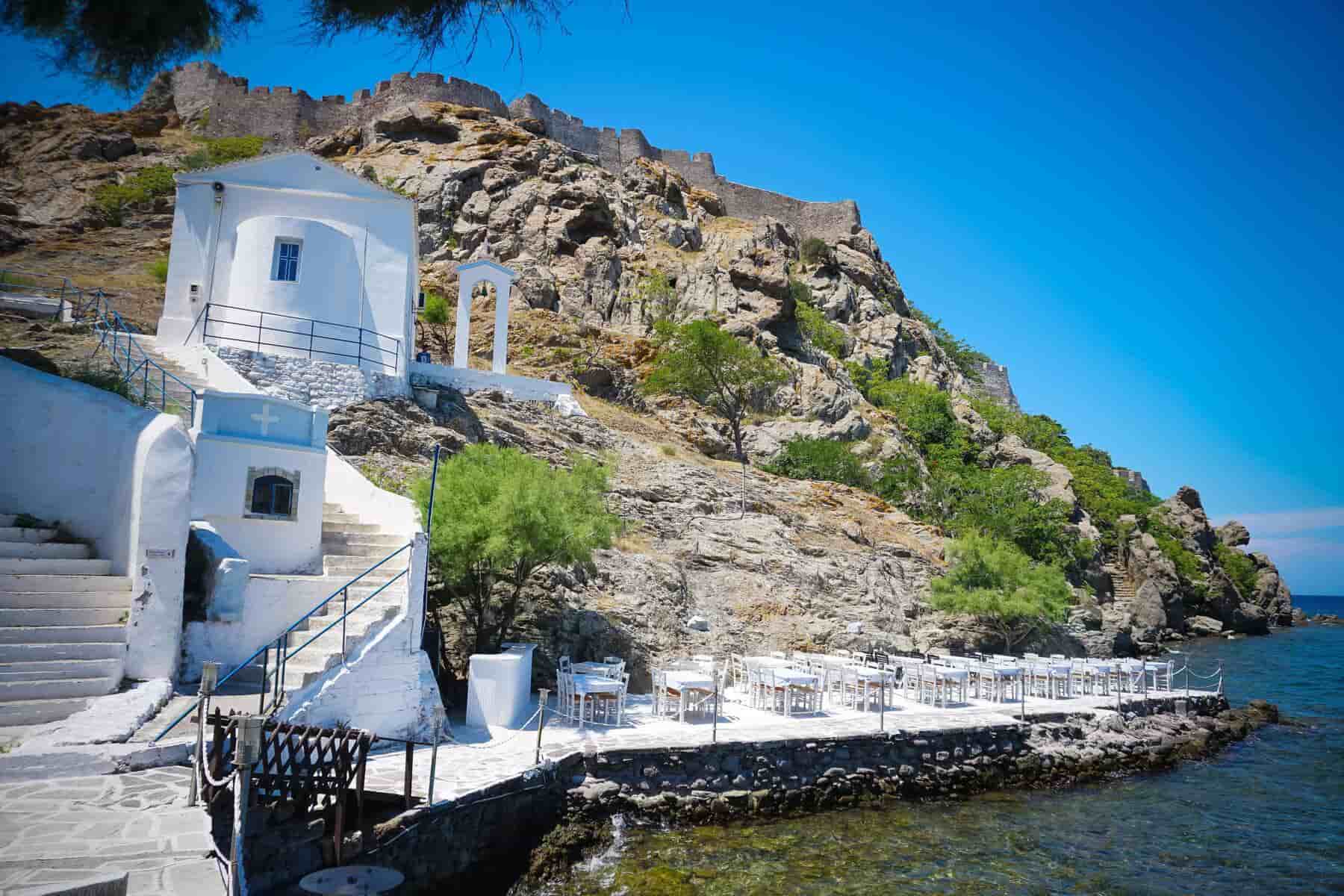 Romeo Restaurant View with Murina's Castle